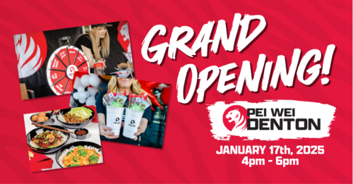 Pei Wei Denton TX Grand Opening