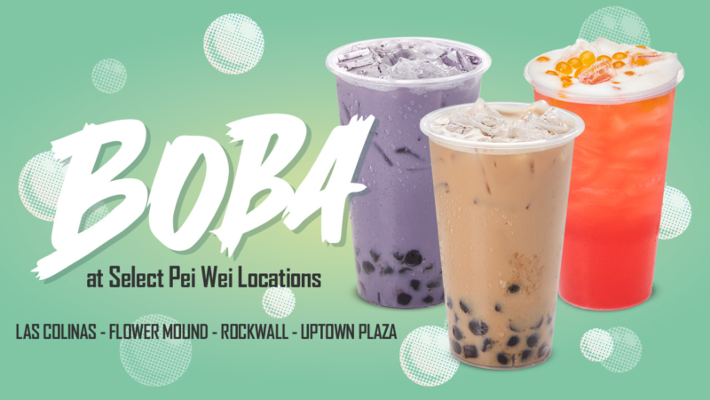 Did Someone Say Boba? Now Available at Select Pei Wei Locations!