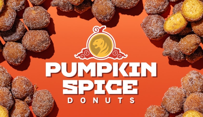 Pumpkin Spice Donuts: A Twist on our Pei Wei Traditional Thai Donuts!