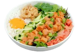 Salmon Poke Bowl new ()