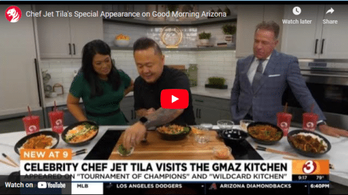 Chef Jet Tila’s special appearance on Good Morning Arizona