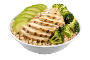 Chicken, Avocado & Broccoli Protein Bowl