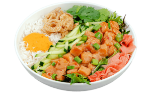 Pei Wei salmon poke bowl